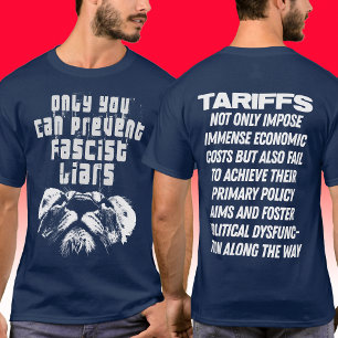 T-shirt Parti libéral de gauche progressiste anarchiste