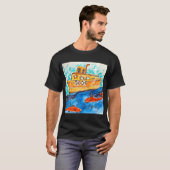 T-shirt Parti Pêcher (Devant entier)