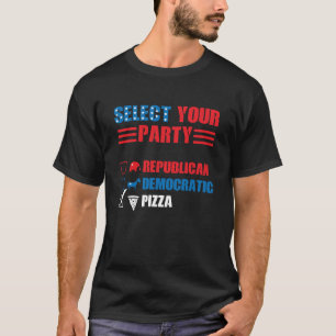 T-shirt Parti politique Vote Shirts Parti Drôle politique