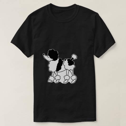 T-shirt Parti poodle ! Sticker.png (Design devant)
