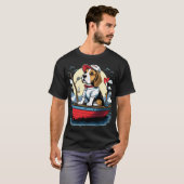 T-shirt parti pour la pêche (Devant entier)