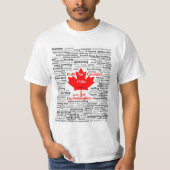 T-shirt ParticipACTION Canada 150 (Devant)