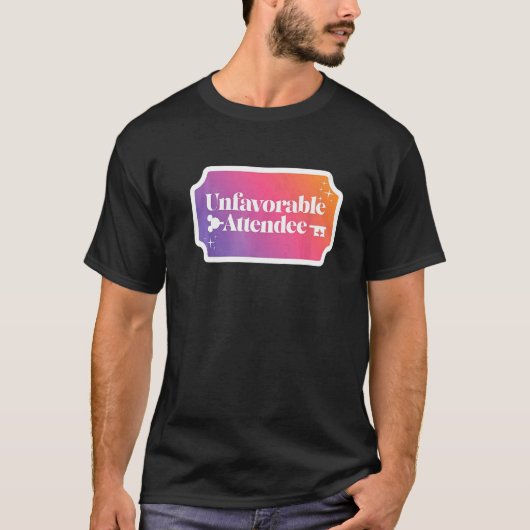 T-shirt Participant défavorable (Devant)