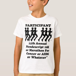 T-Shirt Participant Nondescript 10K Marathon