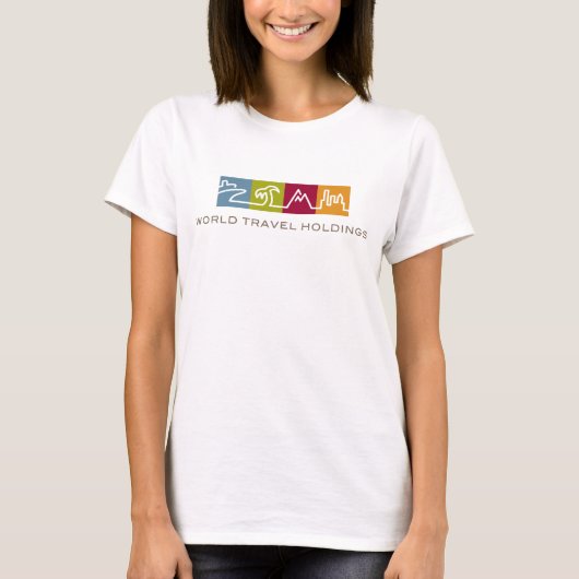T-shirt Participations de voyage du monde (Devant)