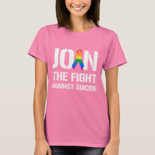 T-shirt Participez à la lutte contre le suicide des LGBT