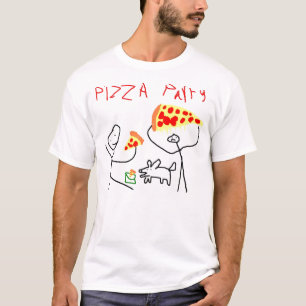 T-SHIRT PARTIE 1 DE PIZZA