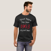 T-shirt Partie 2000 2001 2002 2003 2004 2005 2006 2007 200 (Devant entier)
