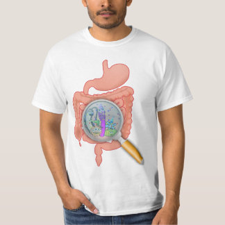 T-shirt Partie dans les intestins