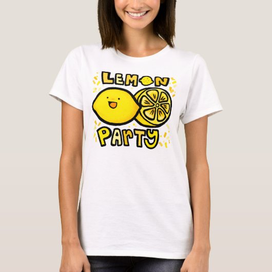 T-shirt Partie de citron (Devant)
