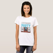 T-shirt Partie de écoute (Devant entier)