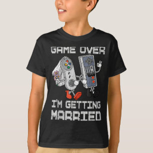 T-shirt Partie de jeu terminée pour le mariage enterrement