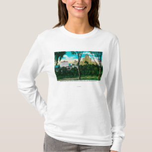 T-shirt Partie de l'horizon de San Diego montrant l'EL