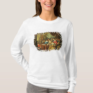 T-shirt Partie de musique dans un intérieur somptueux avec