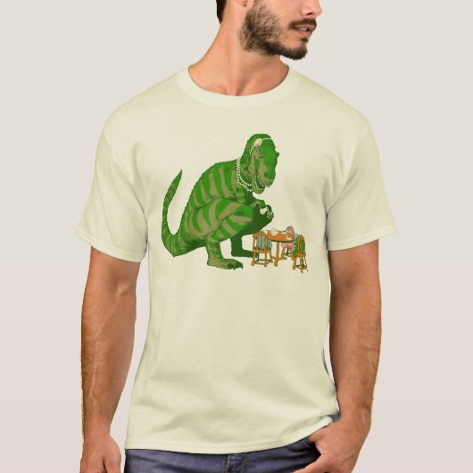 T-shirt Partie de T Rex T (Devant)