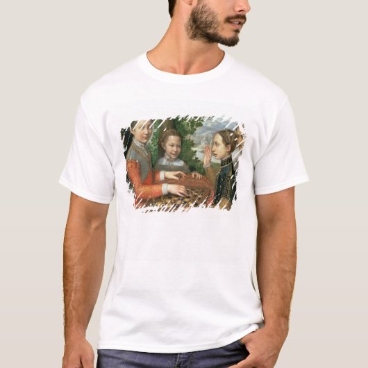 T-shirt Partie d'échecs, 1555 (Devant)