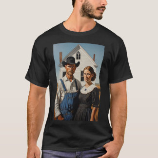 T-shirt Partie deux gothique américaine