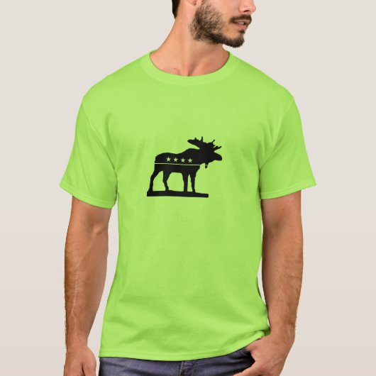 T-shirt Partie d'orignaux de Taureau (Devant)