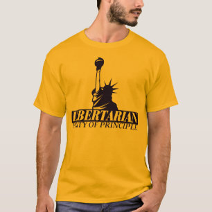 T-shirt Partie libertaire de PrincipleT-chemise