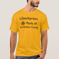 Partie libertaire de tee - shirt du comté de