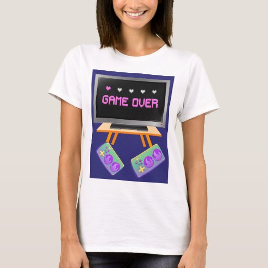 T-shirt partie terminée (Devant)