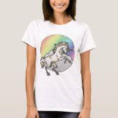 T-shirt Parties scintillant arc-en-ciel Sparkle Horse Magi (Devant)