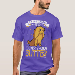 T-shirt Parties scintillant Cocker Spaniel