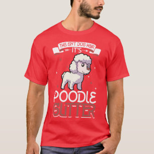 T-shirt Parties scintillant de caniche