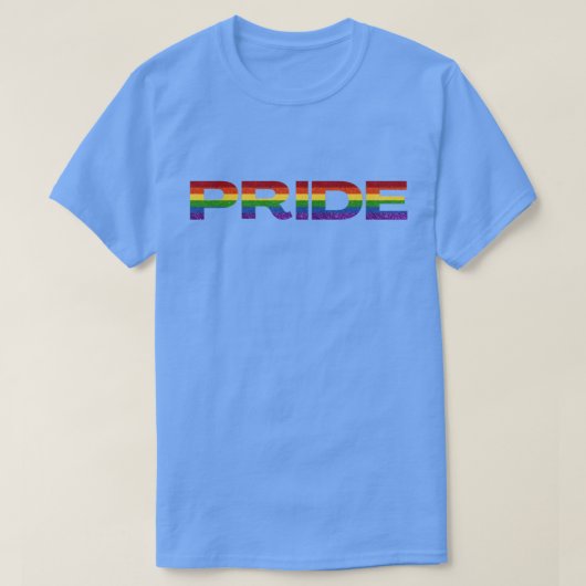 T-shirt PARTIES SCINTILLANT LGBT Rainbow Pride (Design devant)