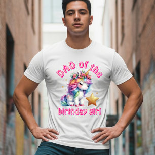 T-shirt Parties scintillant licorne magique filles âge ann