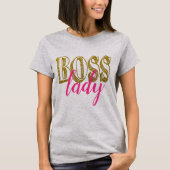 T-shirt Parties scintillant or (Devant)