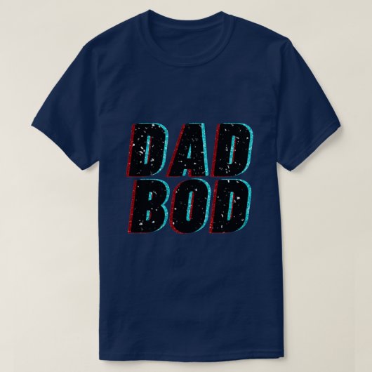 T-shirt Parties scintillant Papa Bod (Design devant)
