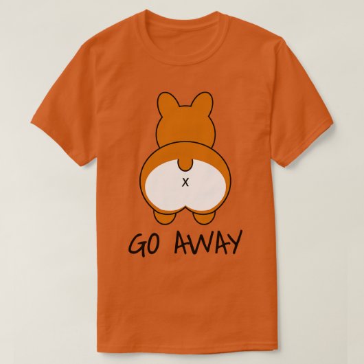 T-shirt Partir de Corgi Butt (Design devant)