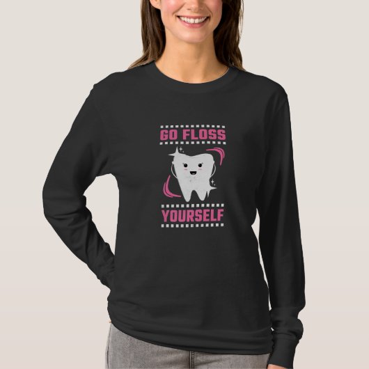 T-shirt Partir vous-même Dentiste (Devant)