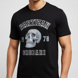 T-shirt Partizan Grobari 1970
