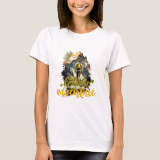 T-shirt « Partons à l'aventure » pour les amateurs