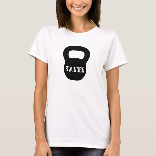 T-shirt Partouzeur de Kettlebell (Devant)