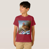 T-shirt Partridge de Noël 2 (Devant entier)