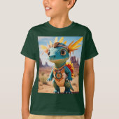 T-shirt "Party Dino Adventure !" T shirt (Devant)