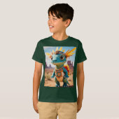 T-shirt "Party Dino Adventure !" T shirt (Devant entier)