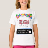 T-shirt party pour enfants et tous âges (Devant)