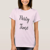 T-shirt Party Time (Devant)