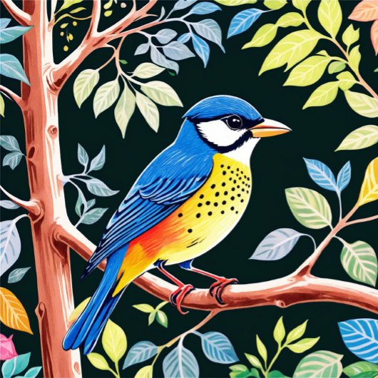 T-shirt Parulines : Petites pierres à plumes d'Amérique du