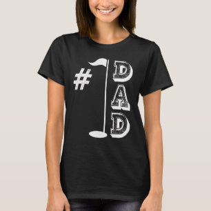 T-shirt Pas 1 papa de golf
