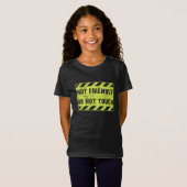 T-Shirt Pas Amical Ne Pas Toucher (Devant entier)