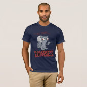 T-shirt Pas assez de chemise mousseuse de zombis (Devant entier)