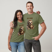 T-shirt Pas aujourd'hui Chill Sloth (Unisexe)
