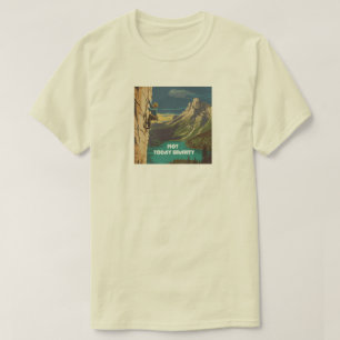 T-shirt Pas aujourd'hui Gravité Escalade