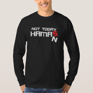 T-shirt Pas aujourd'hui Haman Queen Esther Purim Party Cos