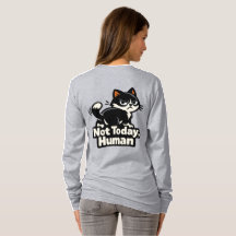 Pas aujourd'hui, humain - Attitude de chat grinche